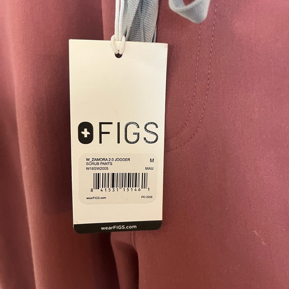 Figs Mauve Zamora Scrub Pants - Picture 2 of 3